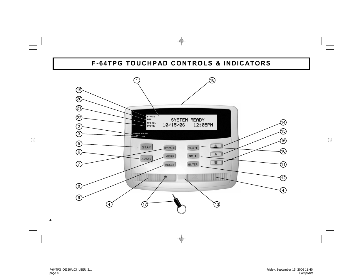 Master Lock F-64TPG User Manual | Page 4 / 40