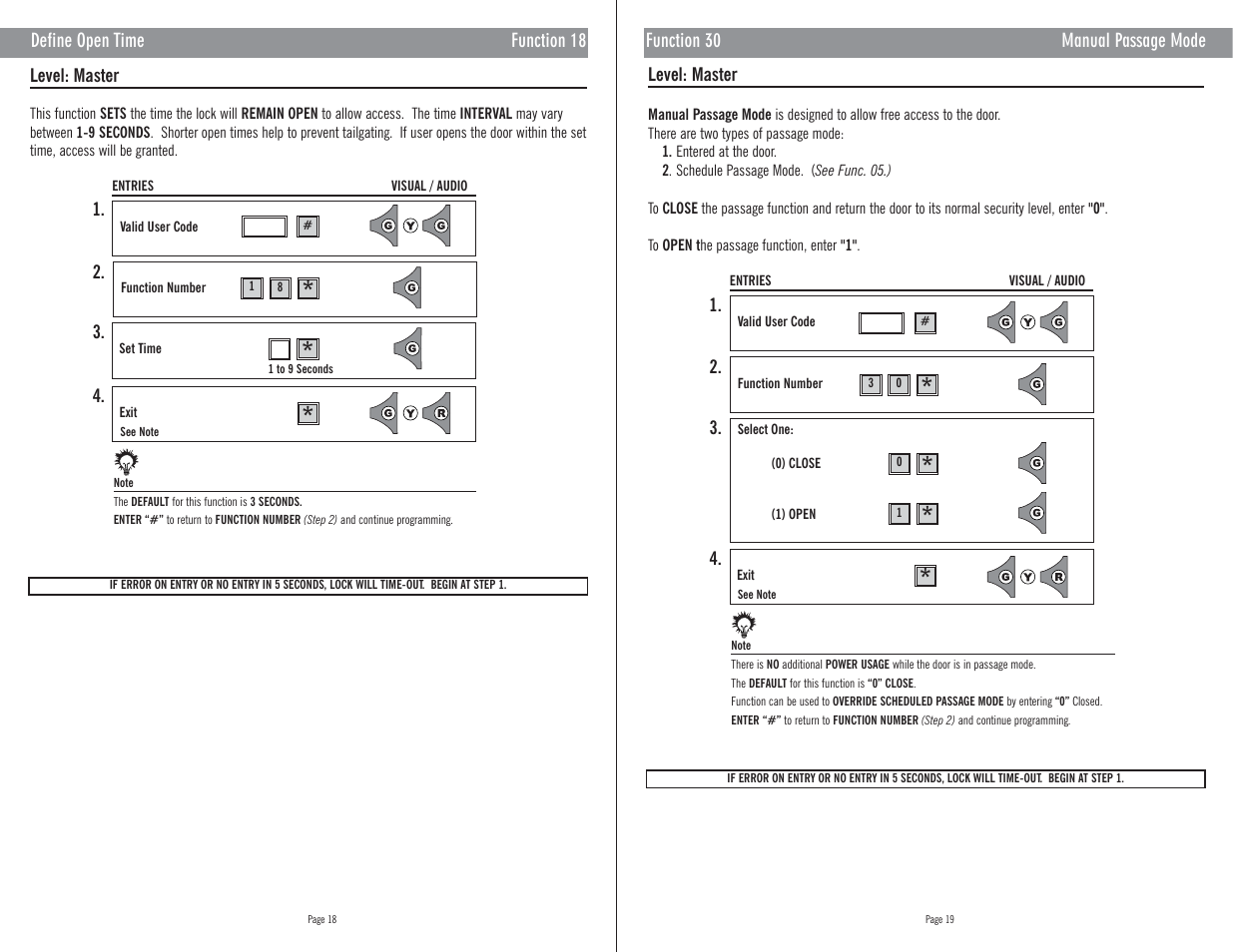 Master Lock E72 User Manual | Page 14 / 21