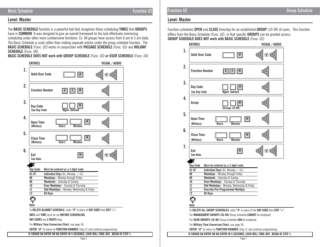 Master Lock E72 User Manual | Page 8 / 21