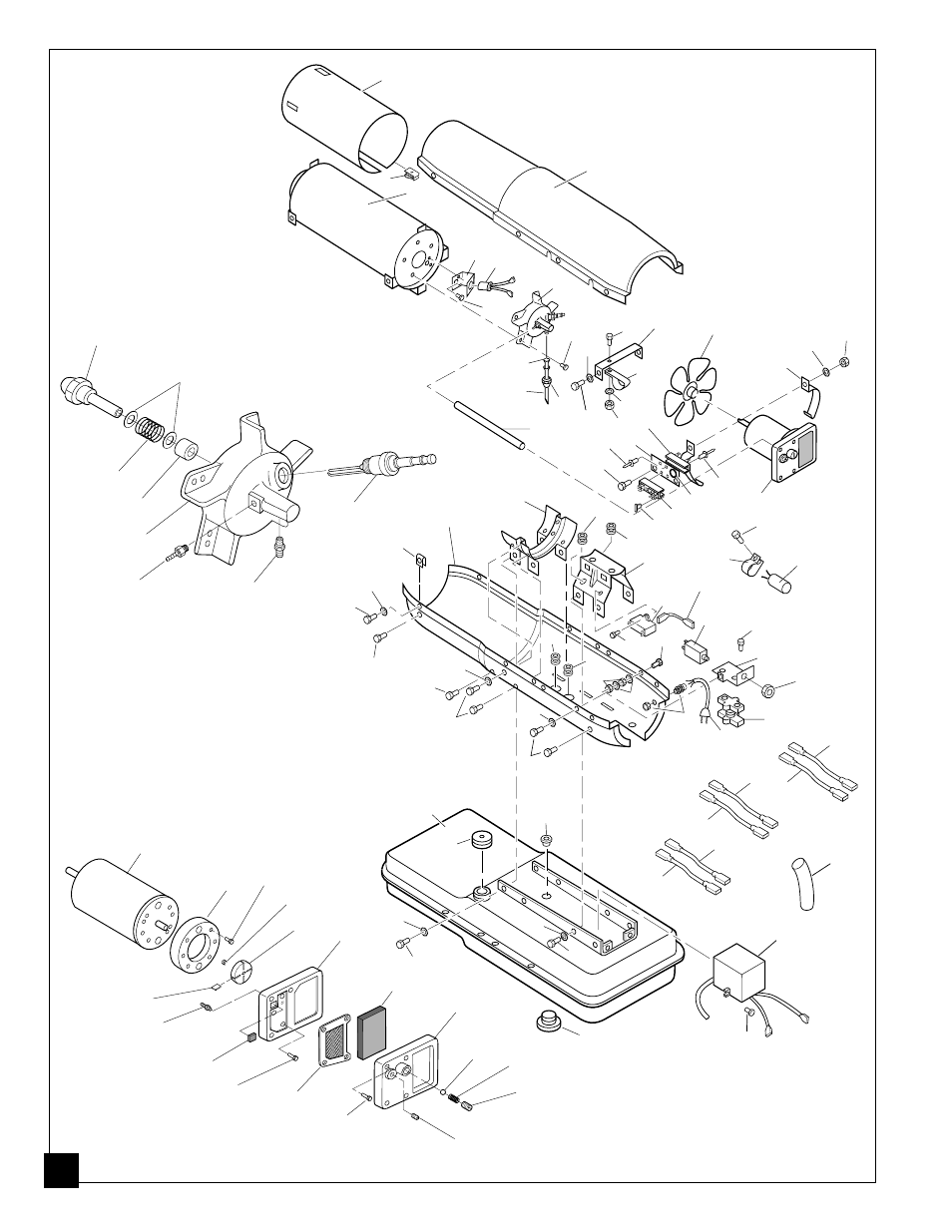 Illustrated parts breakdown | Master Lock BH150CE User Manual | Page 16 / 80