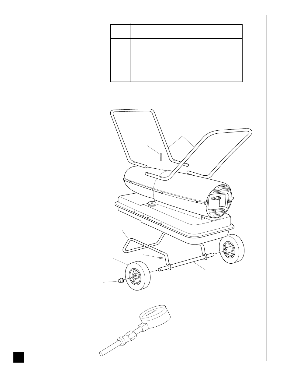 Roues et guidons, Accessoire | Master Lock BH150CE User Manual | Page 38 / 80
