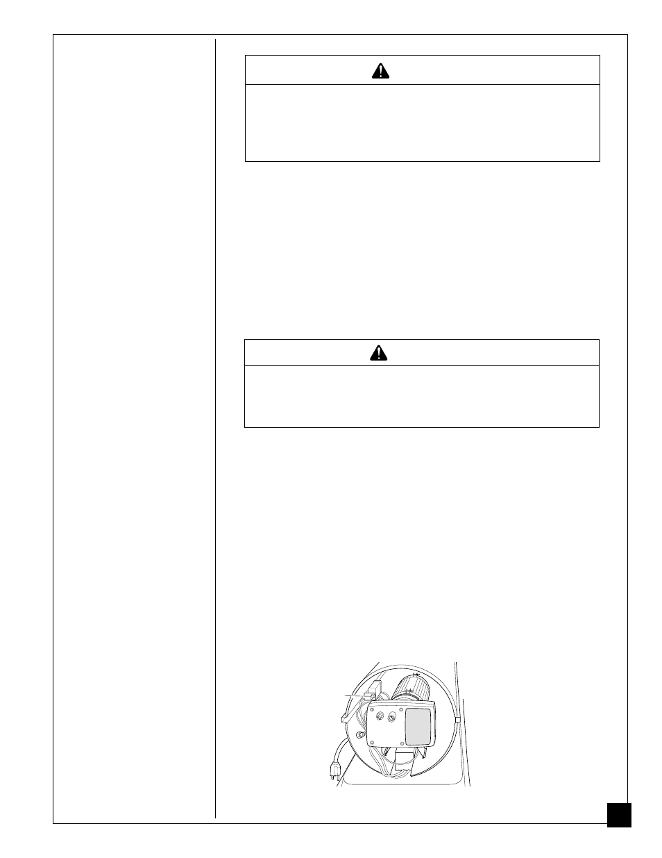 Entlüftung, Bedienung, Achtung | Master Lock BH150CE User Manual | Page 47 / 80