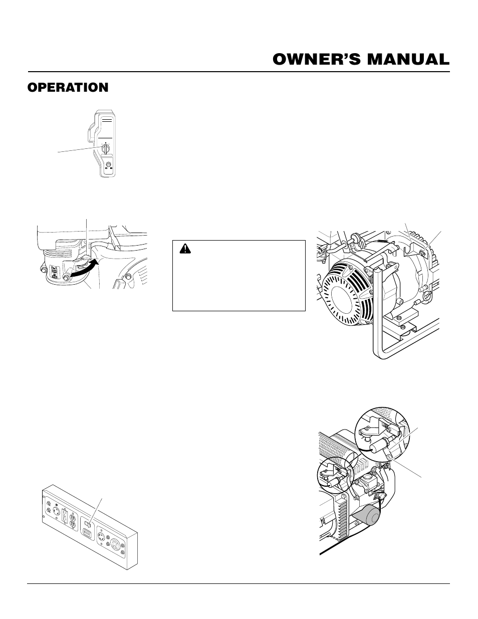 Owner’s manual, Operation, Continued | Auto-idle operation | Master Lock HWI3000  EN User Manual | Page 13 / 32