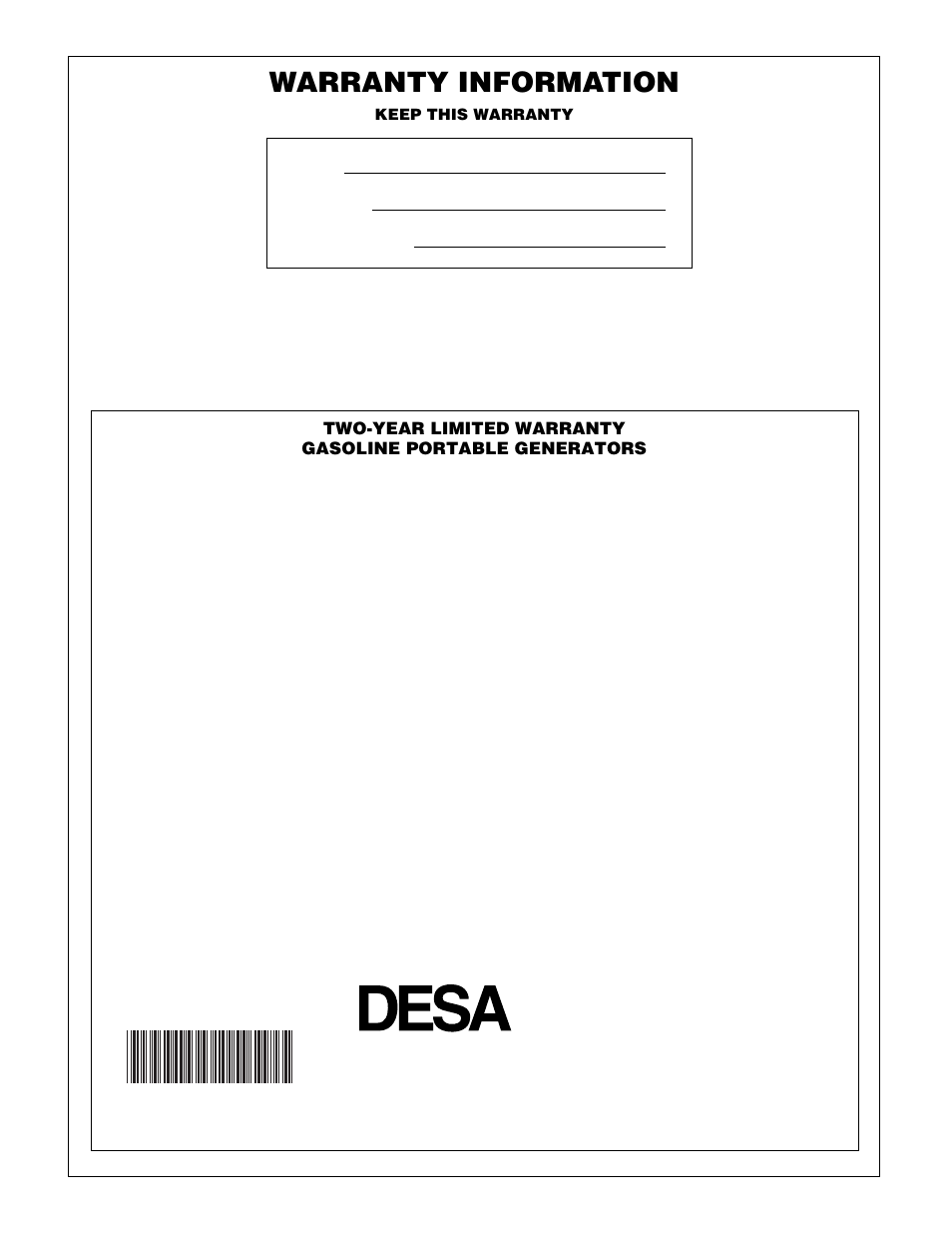 Warranty information | Master Lock HWI3000  EN User Manual | Page 32 / 32