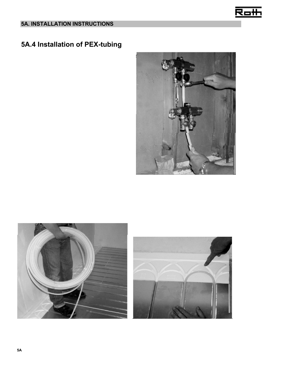 5a.4 installation of pex-tubing | Master Lock RADIANT PANEL SYSTEM User Manual | Page 6 / 8