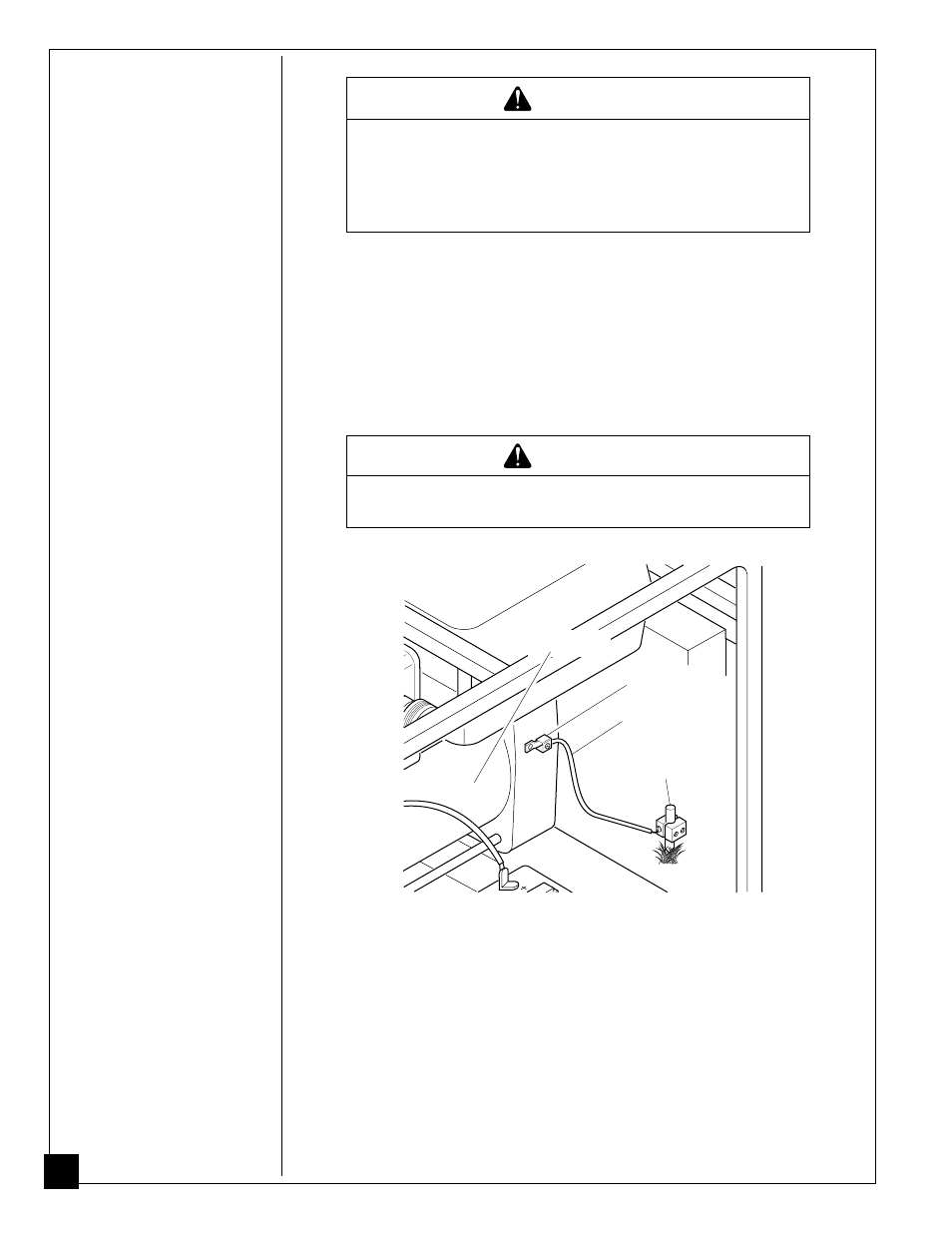 Generator grounding, Caution | Master Lock MGY5000 User Manual | Page 16 / 36