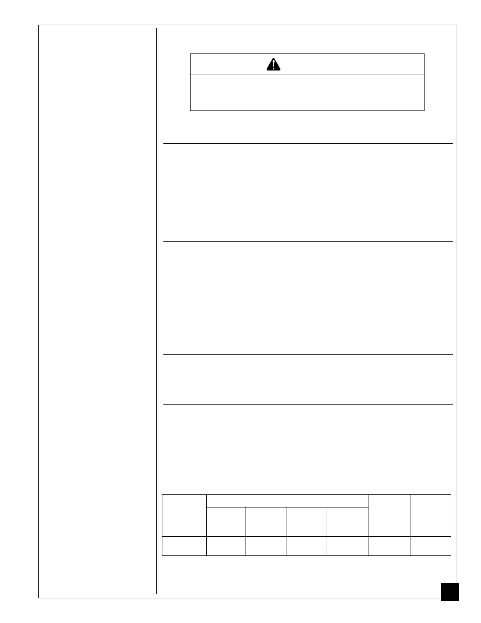 Trouble- shooting, Electrical component specifica- tions, Warning | Master Lock MGY5000 User Manual | Page 27 / 36
