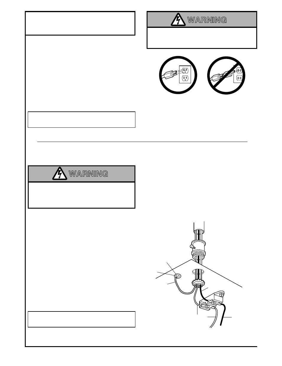 9) electrical requirements, Warning, Installation step 9 | Electrical requirements | Master Lock ATS 211 User Manual | Page 15 / 32