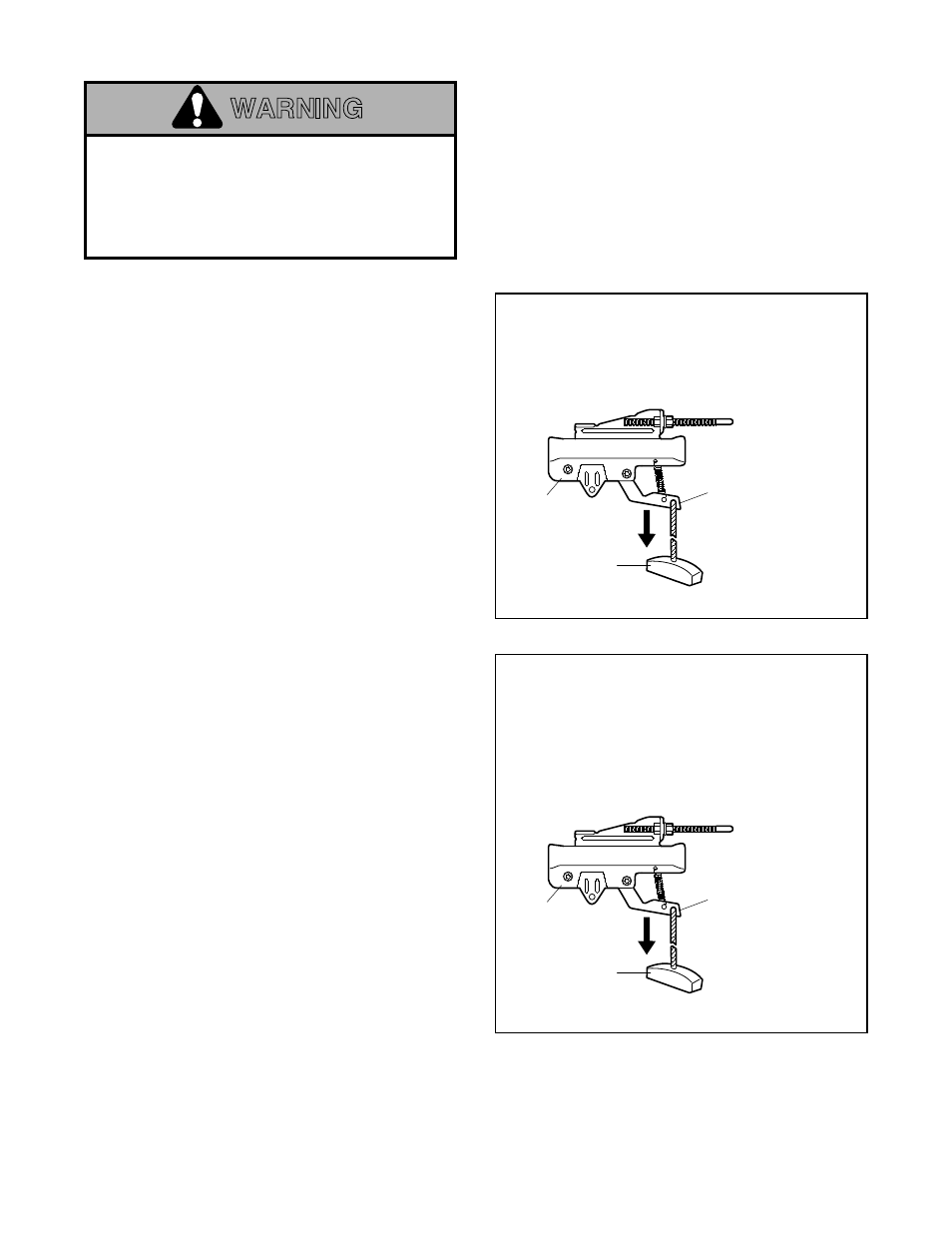 Operation of your opener, Warning | Master Lock ATS 211 User Manual | Page 25 / 32