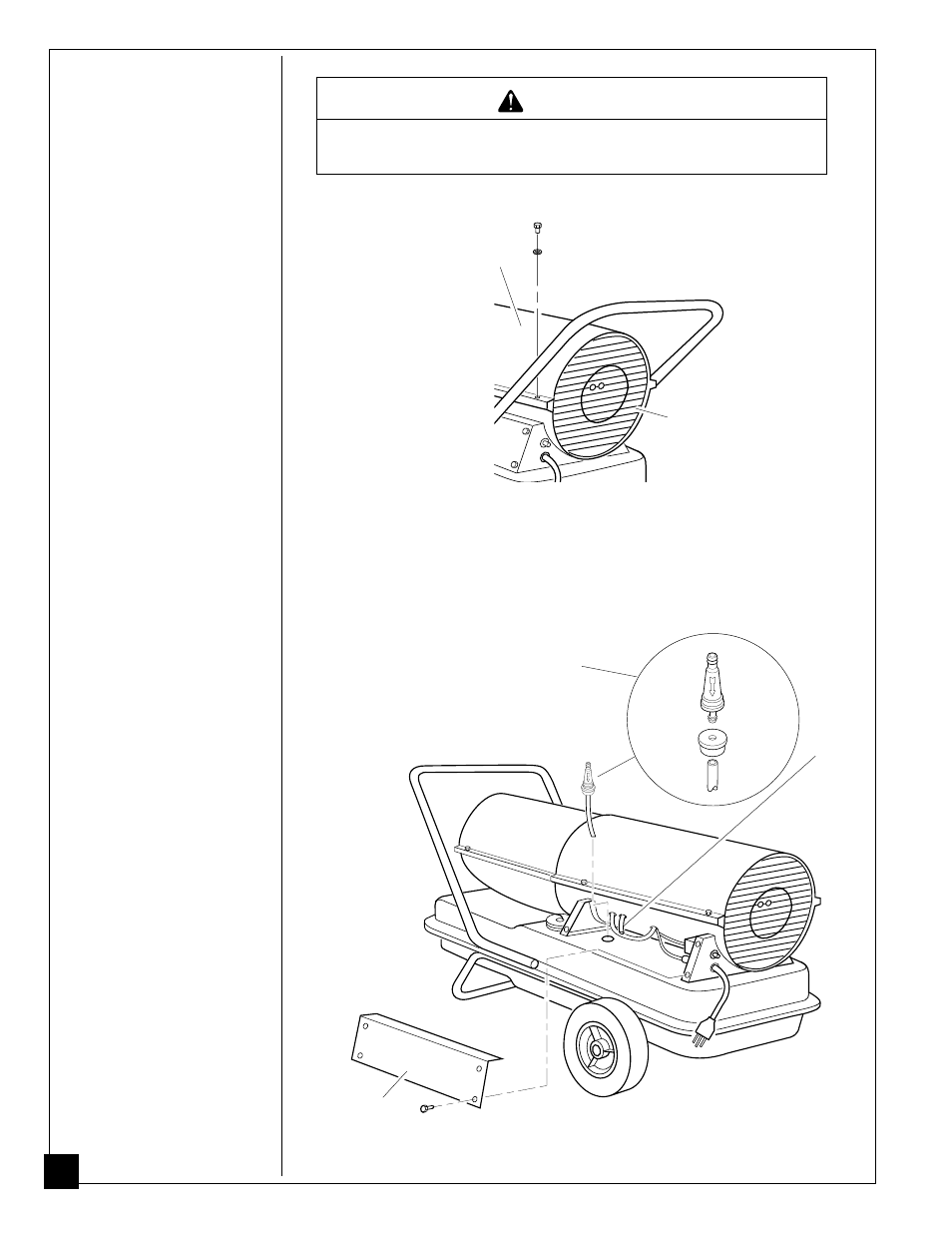 Service procedures, Warning | Master Lock BR150CE User Manual | Page 10 / 20