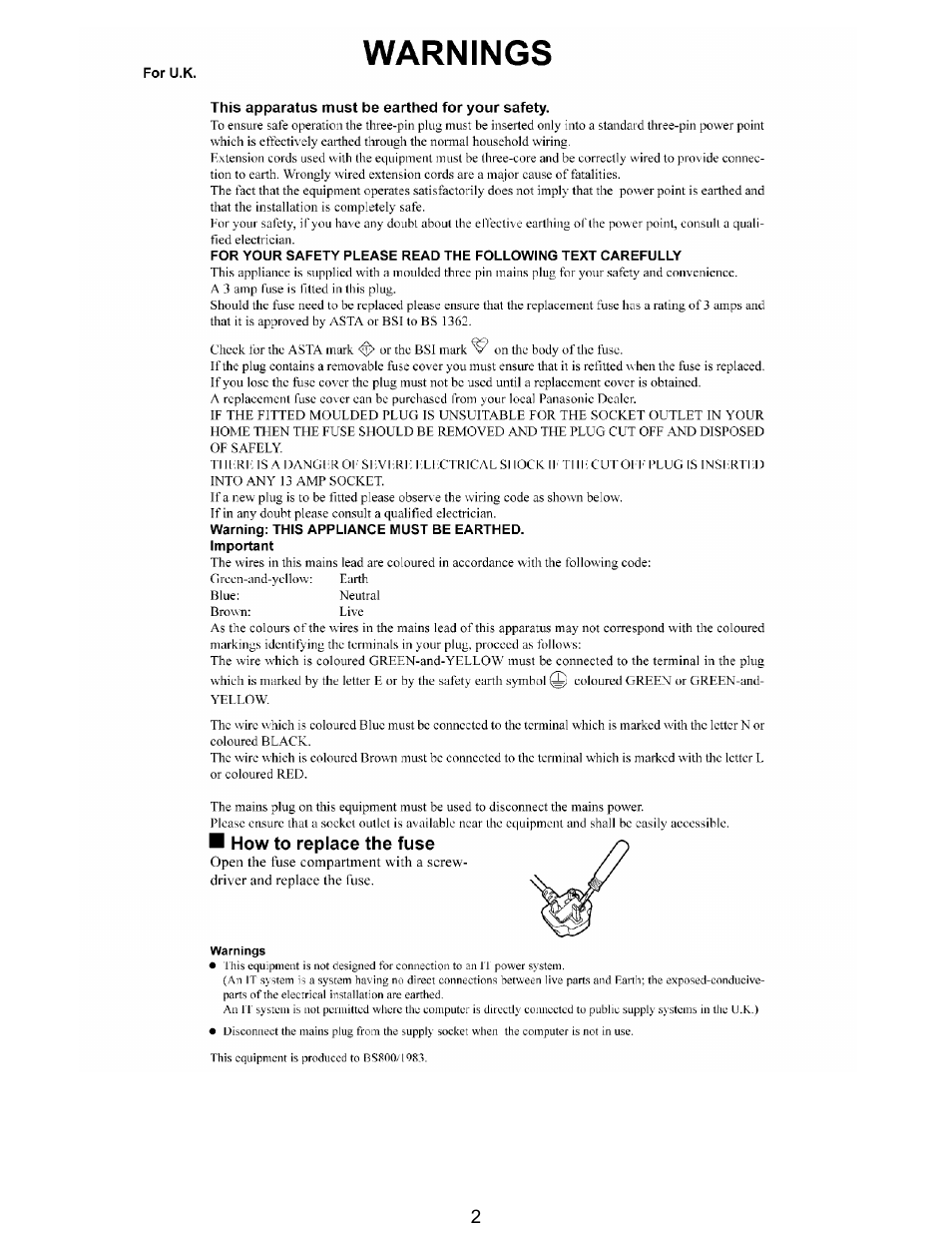 Matsushita CF-T5LWETZ1 2 User Manual | Page 2 / 104