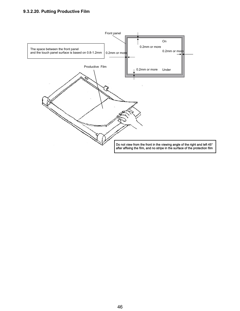 Putting productive film | Matsushita CF-T5LWETZ1 2 User Manual | Page 46 / 104