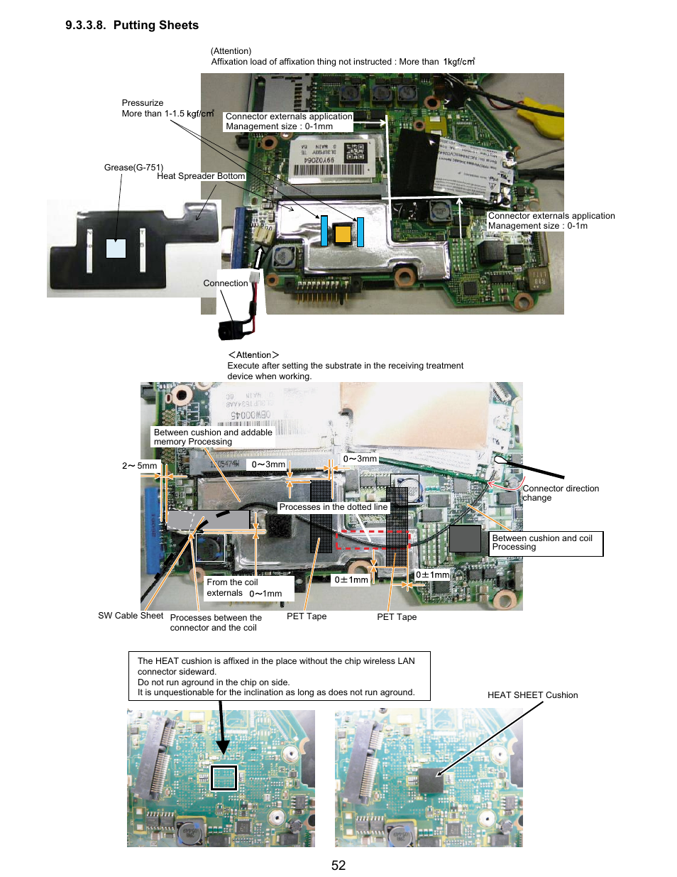 Putting sheets | Matsushita CF-T5LWETZ1 2 User Manual | Page 52 / 104