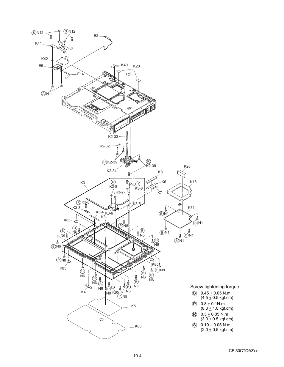 Matsushita CF-30 User Manual | Page 62 / 81