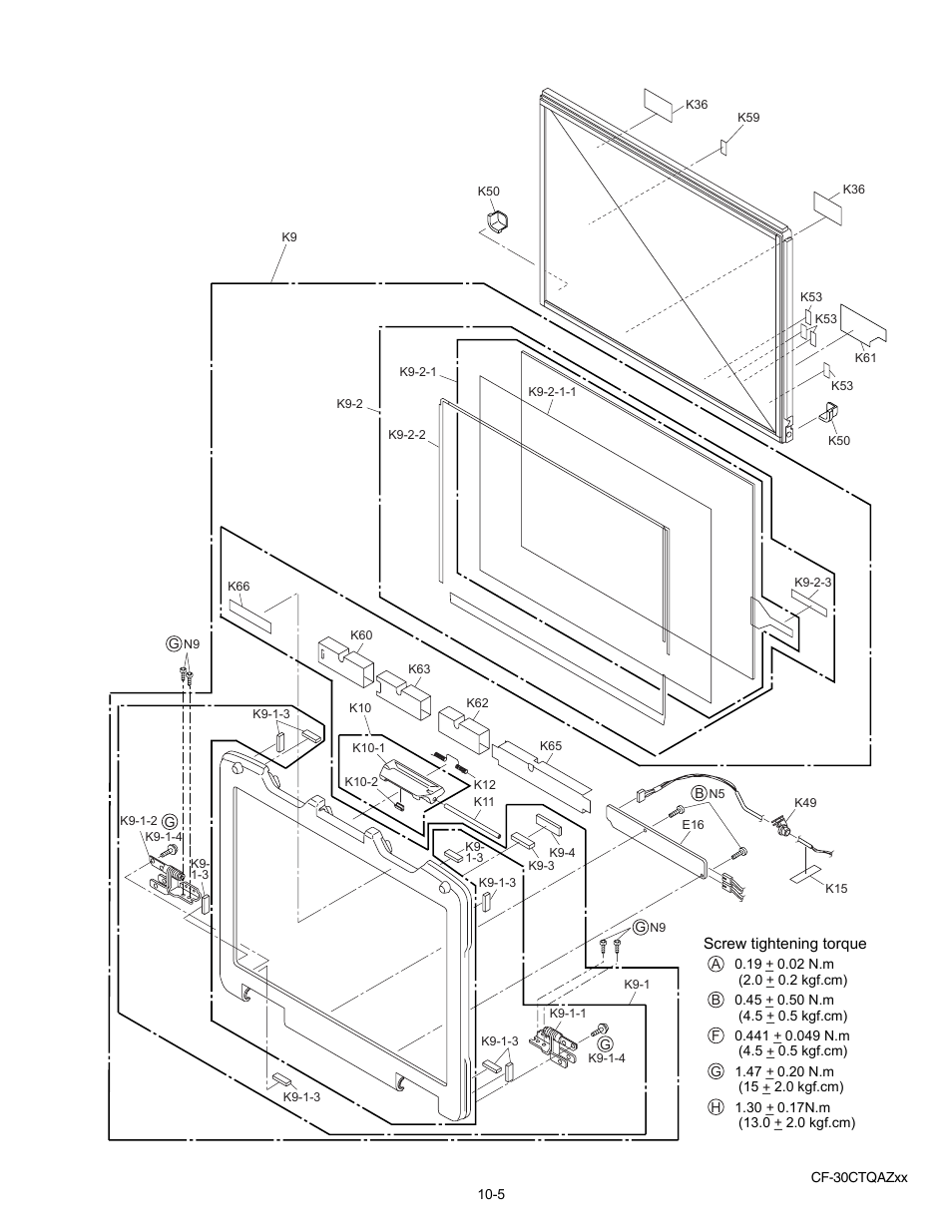 Matsushita CF-30 User Manual | Page 63 / 81