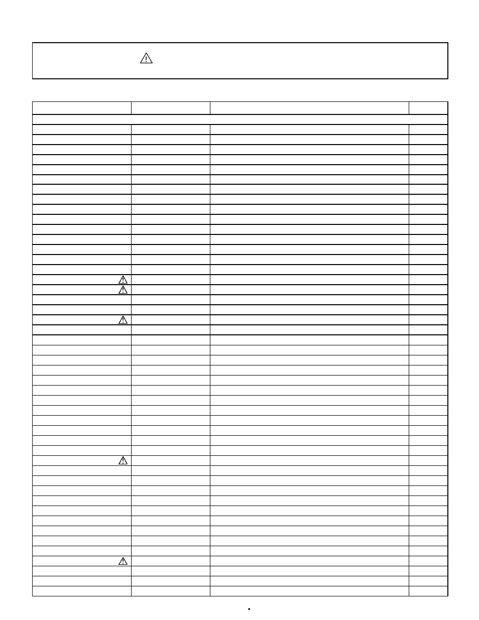 Replacement parts list | Matsushita CF-30 User Manual | Page 66 / 81