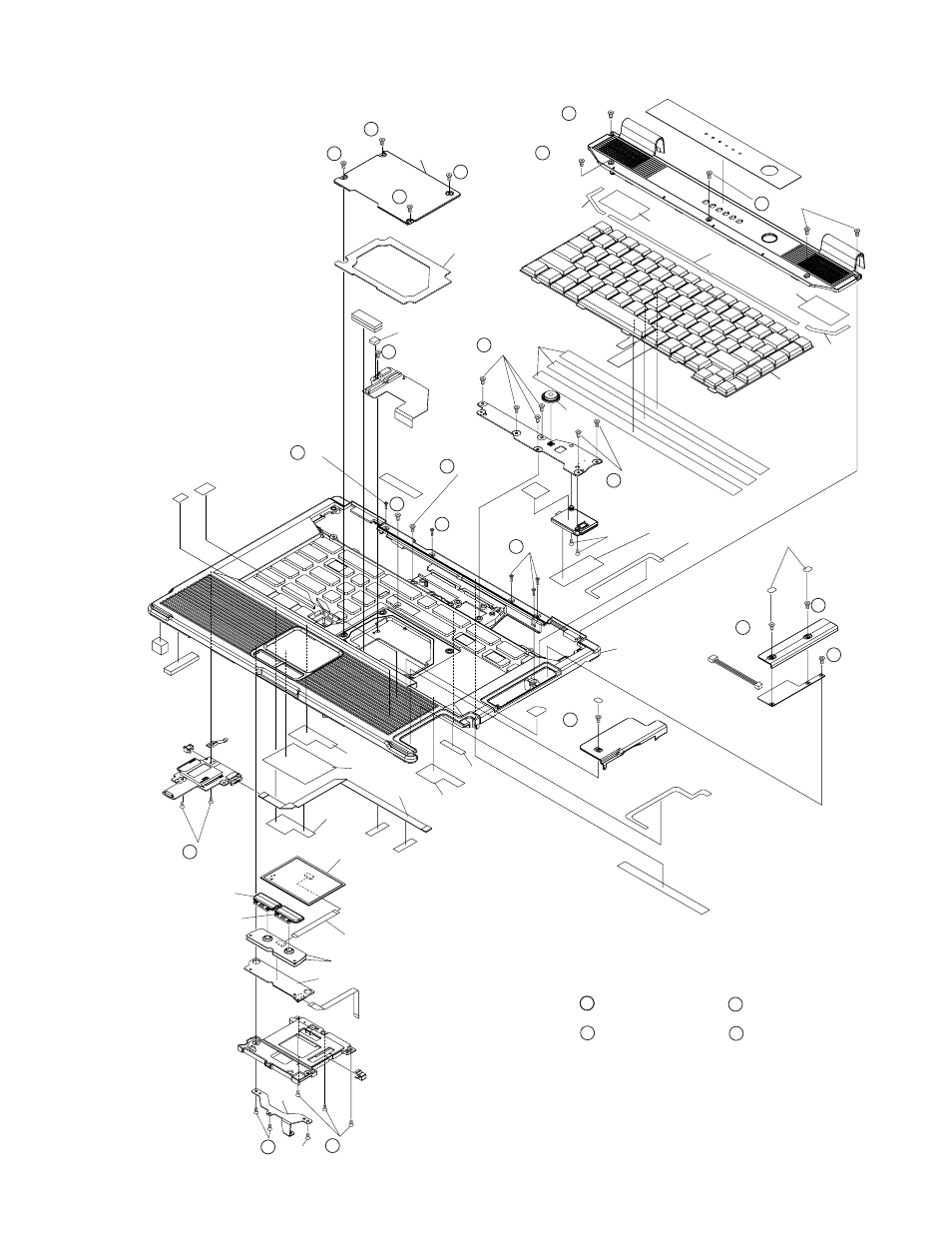 10 exploded view | Matsushita CF-52AJYZDZM User Manual | Page 68 / 87