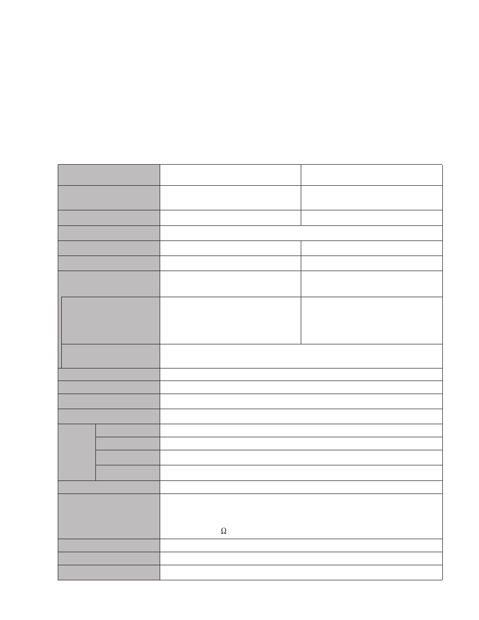Specifications | Matsushita CF-52AJYZDZM User Manual | Page 7 / 87