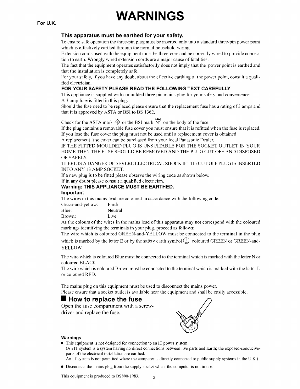 Matsushita CF-W4HWEZZBM User Manual | Page 3 / 64
