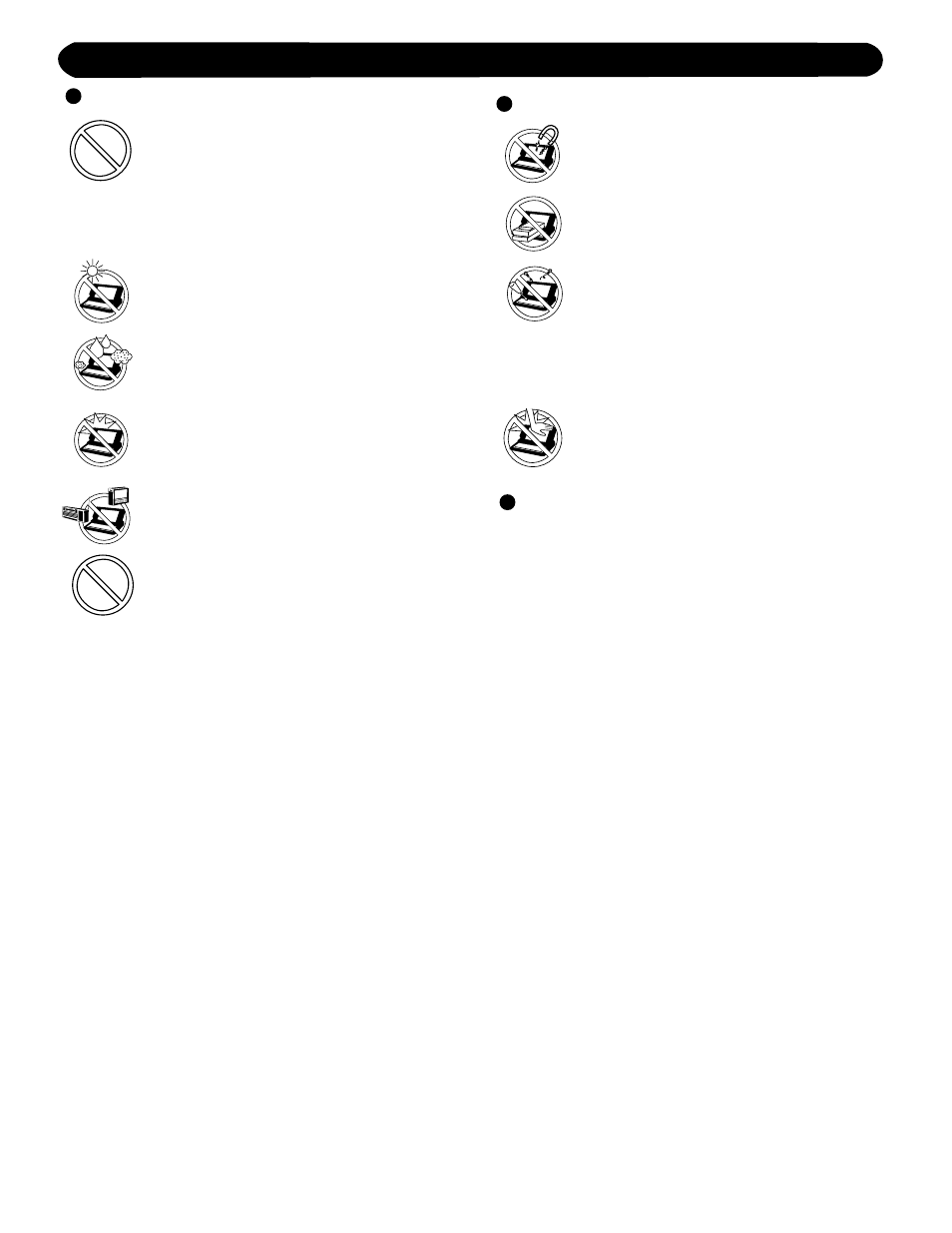 Precautions, Usage, Handling | Cables | Matsushita CF-W4HWEZZBM User Manual | Page 6 / 64