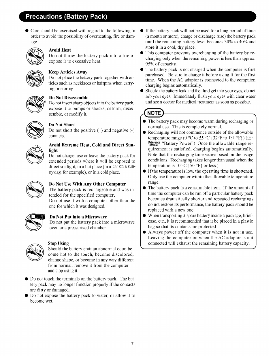 Matsushita CF-W4HWEZZBM User Manual | Page 7 / 64