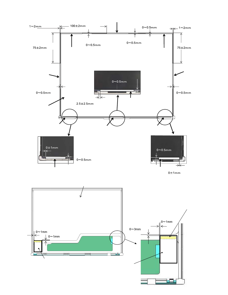 Putting tp flexible protection tape, Putting lcd insulator | Matsushita CF-W5LWEZZ1 2 User Manual | Page 37 / 117