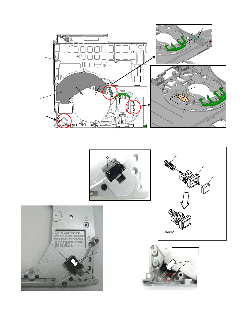 Assembly knowhow of the top case | Matsushita CF-W5LWEZZ1 2 User Manual | Page 60 / 117