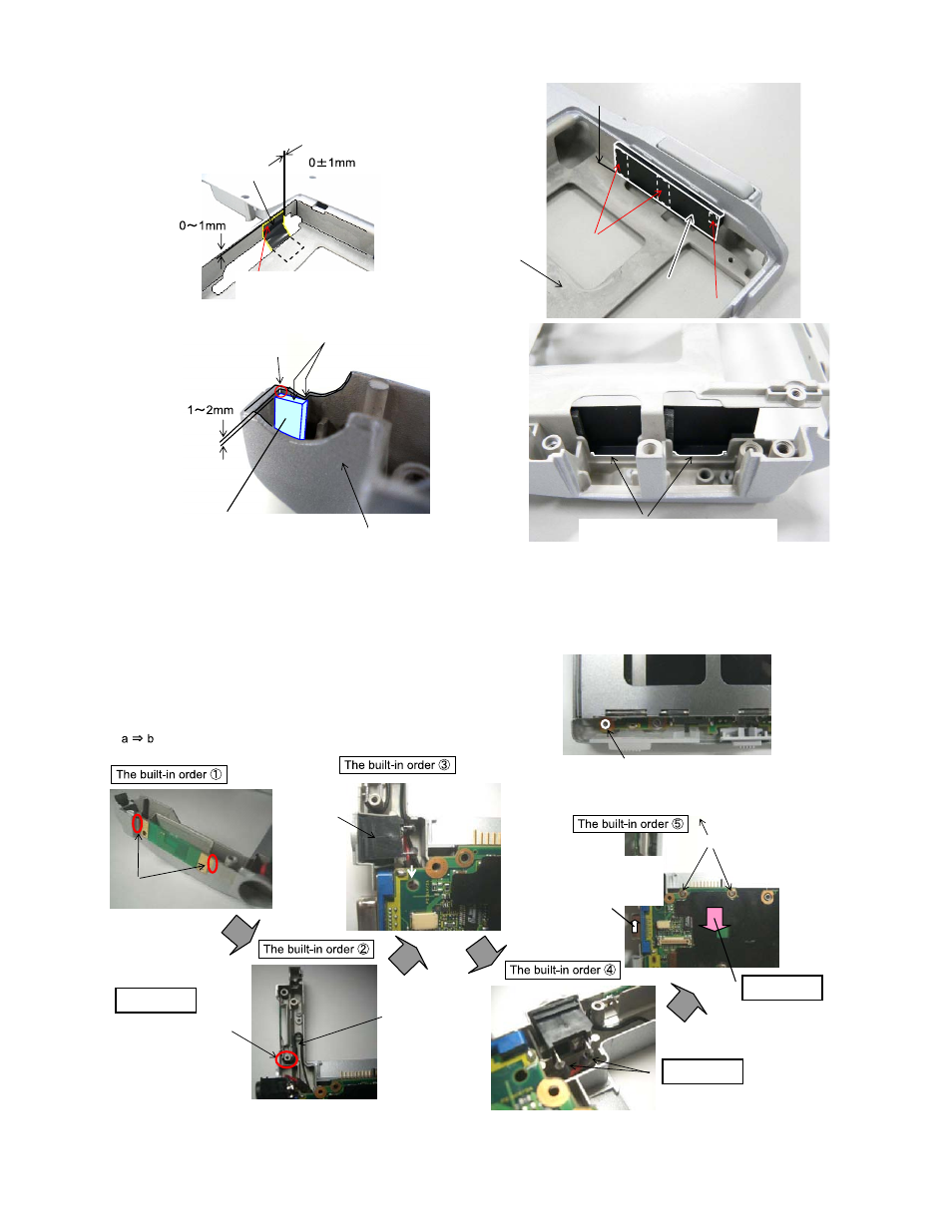 Setting antenna board and line processing (1) | Matsushita CF-W5LWEZZ1 2 User Manual | Page 69 / 117