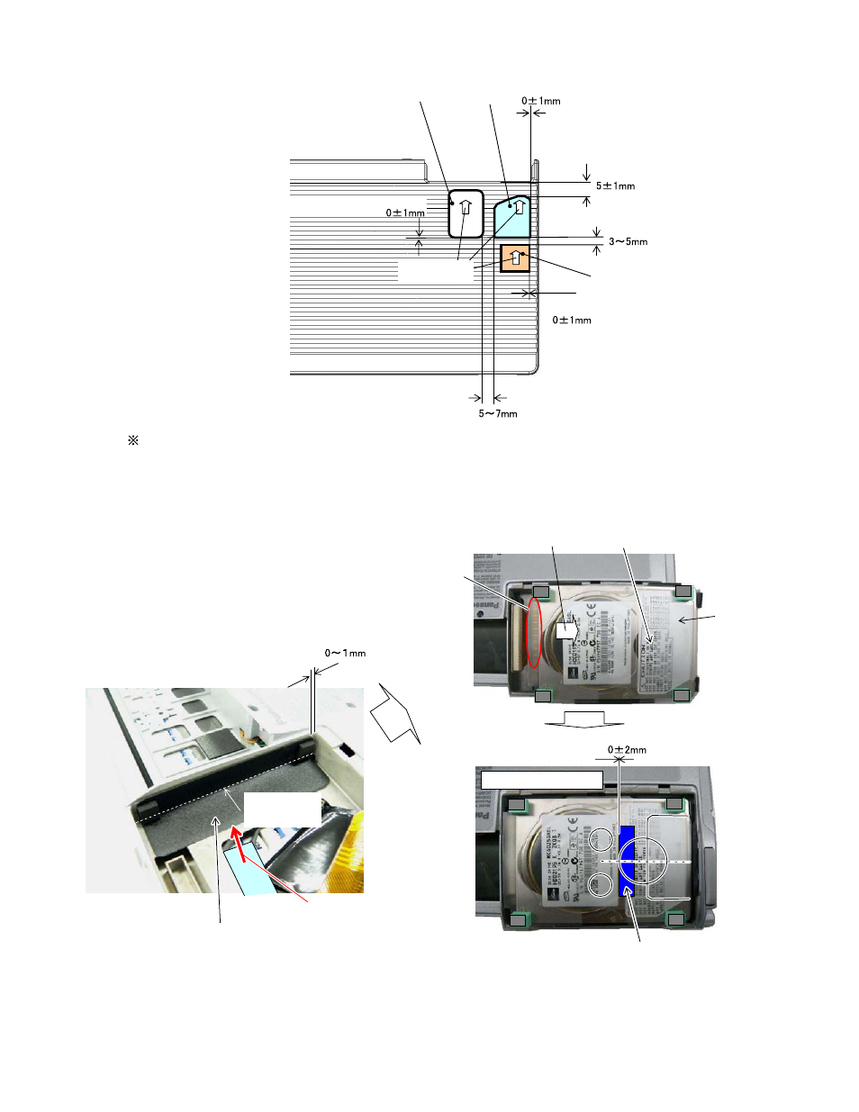 Assembly of the hdd / hdd cover | Matsushita CF-W5LWEZZ1 2 User Manual | Page 83 / 117