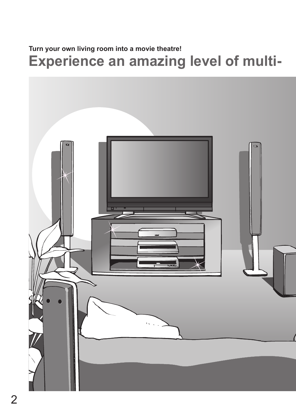 Experience an amazing level of multi | Matsushita MBS0407S0 User Manual | Page 3 / 40