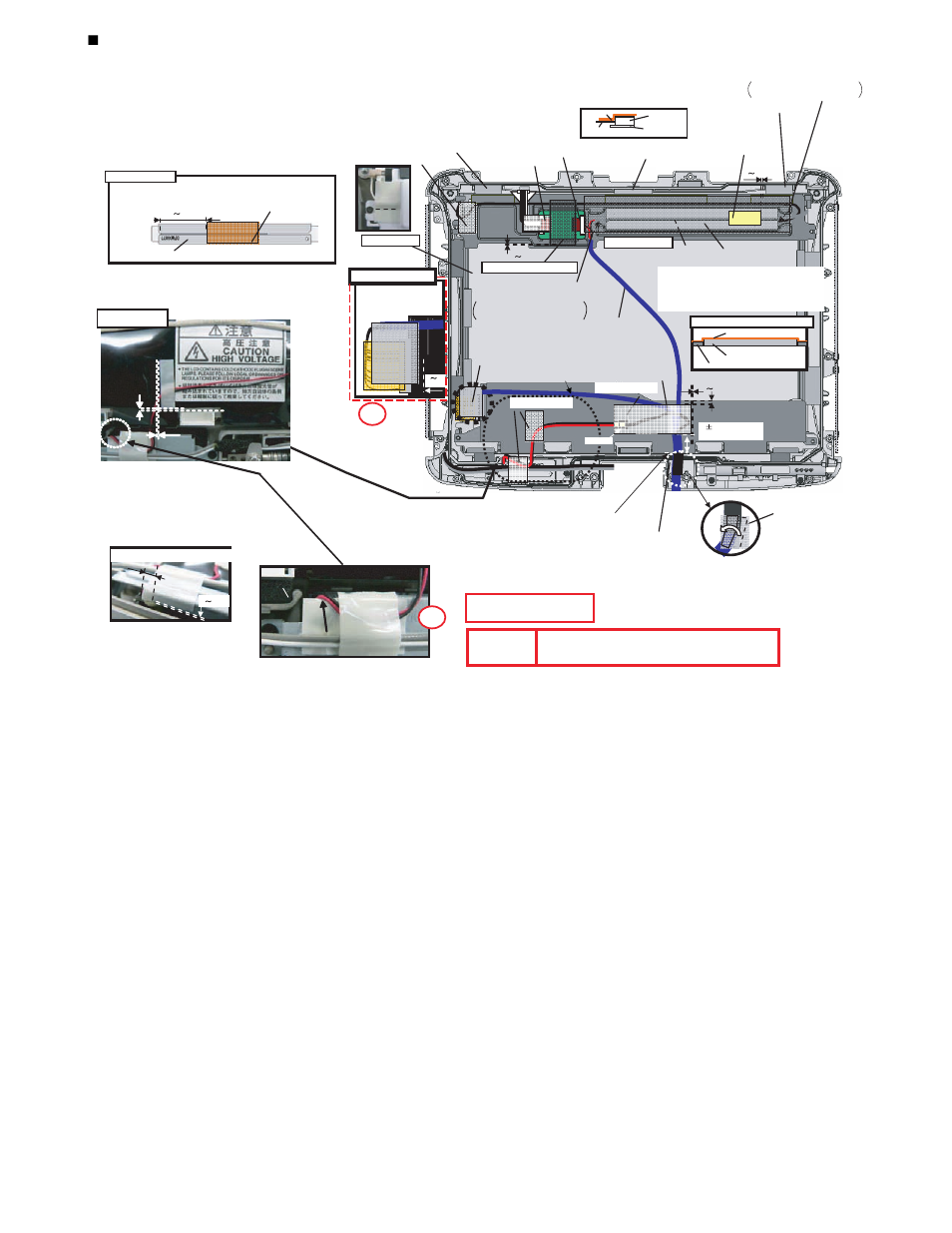 Caution, Safety working | Matsushita CF-19FHGAX User Manual | Page 33 / 90