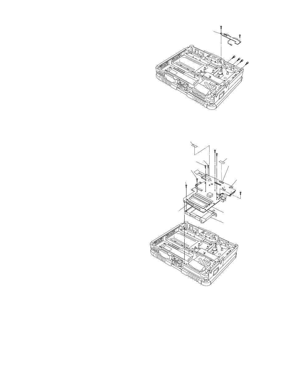 Setting the i/o pcb ass'y | Matsushita CF-19FHGAX User Manual | Page 48 / 90