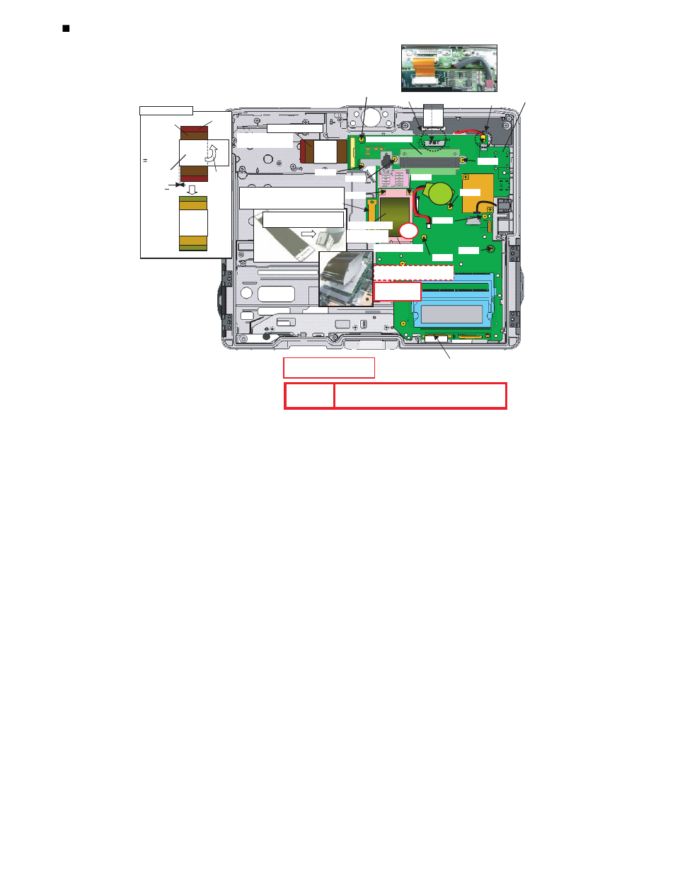 Assembly of main unit, Safety working, Caution | Matsushita CF-19FHGAX User Manual | Page 53 / 90