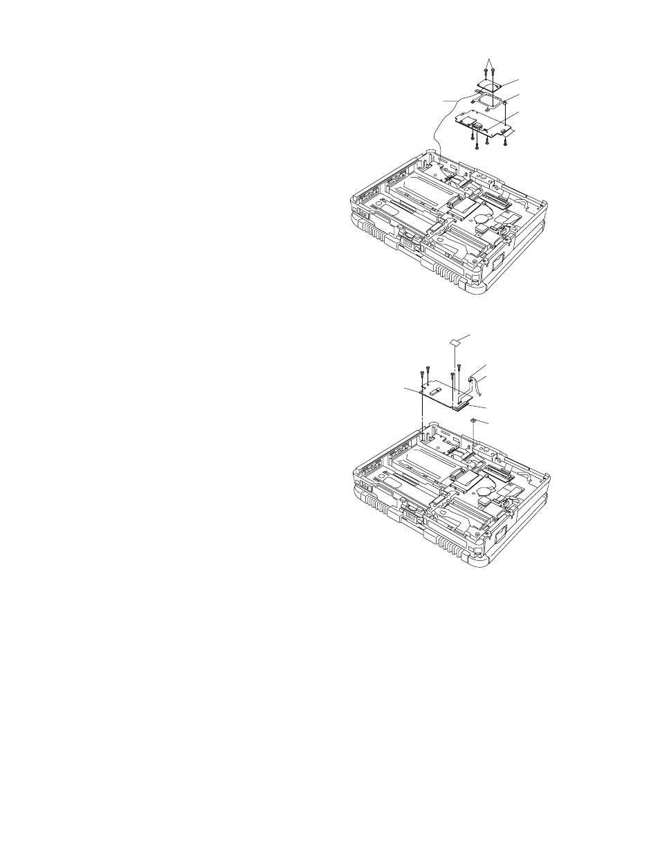 Setting the hsdpa pcb and bluetooth pcb | Matsushita CF-19FHGAX User Manual | Page 56 / 90