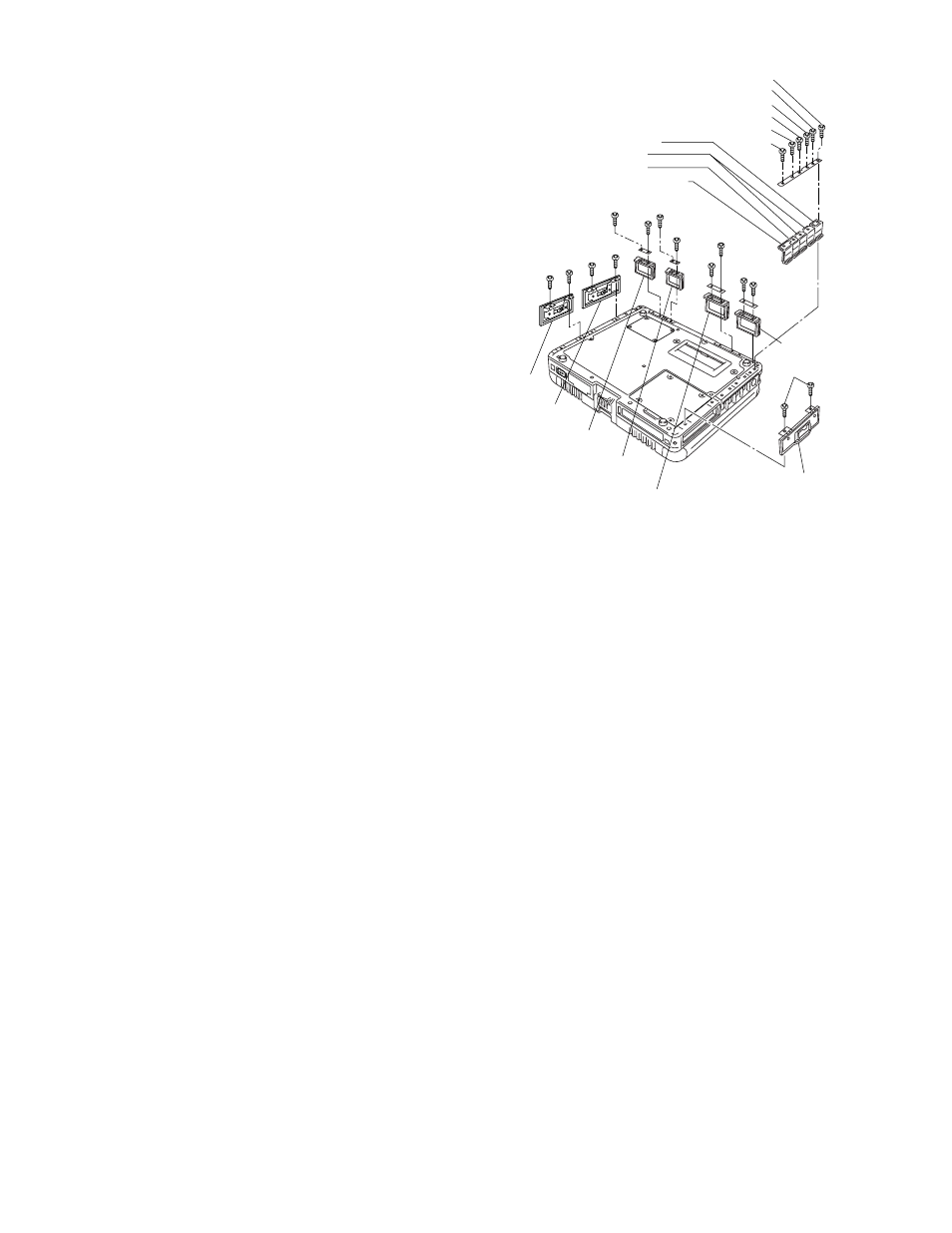 Assembling the each cover | Matsushita CF-19FHGAX User Manual | Page 66 / 90