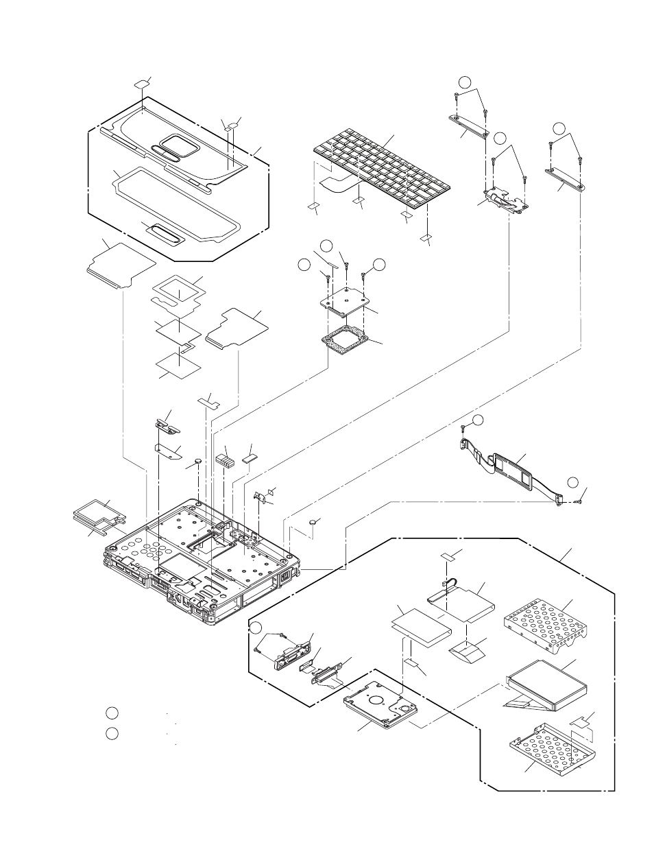 10 exploded view | Matsushita CF-19FHGAX User Manual | Page 67 / 90