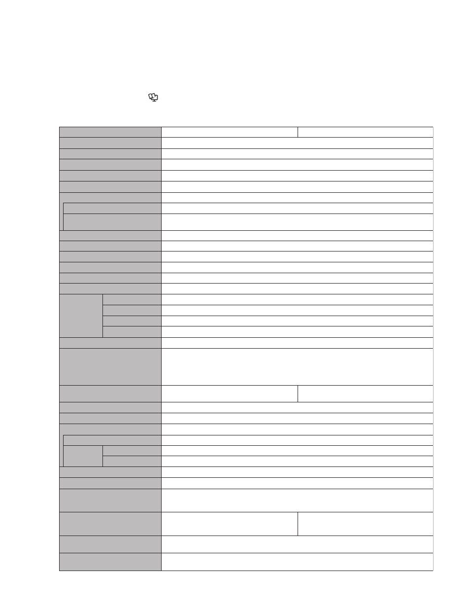 Specifications | Matsushita CF-19FHGAX User Manual | Page 7 / 90