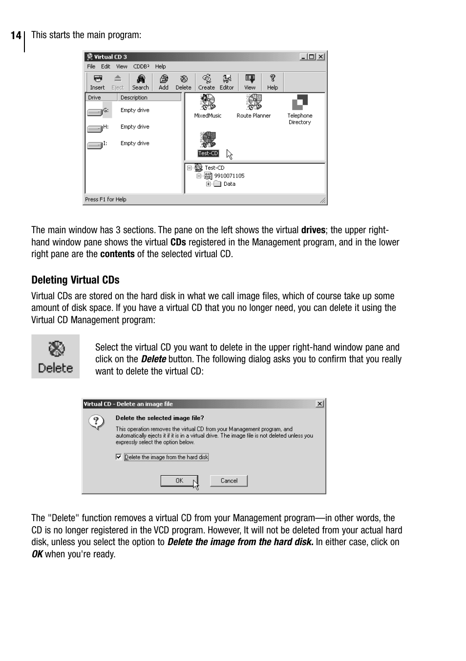 Microtest VIRTUAL CD v3 User Manual | Page 14 / 18