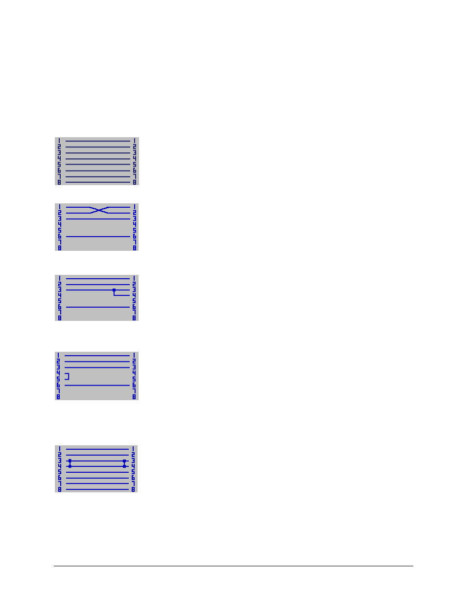 Wire map for both ends of the link | Microtest TSB-67 - 568A Annex E User Manual | Page 41 / 61