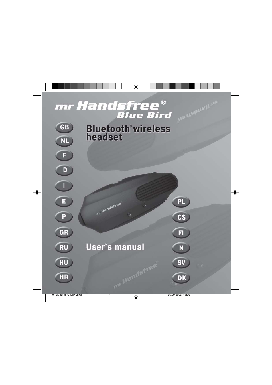 Mr Handsfree Bluetooth Wireless Headset User Manual | 92 pages