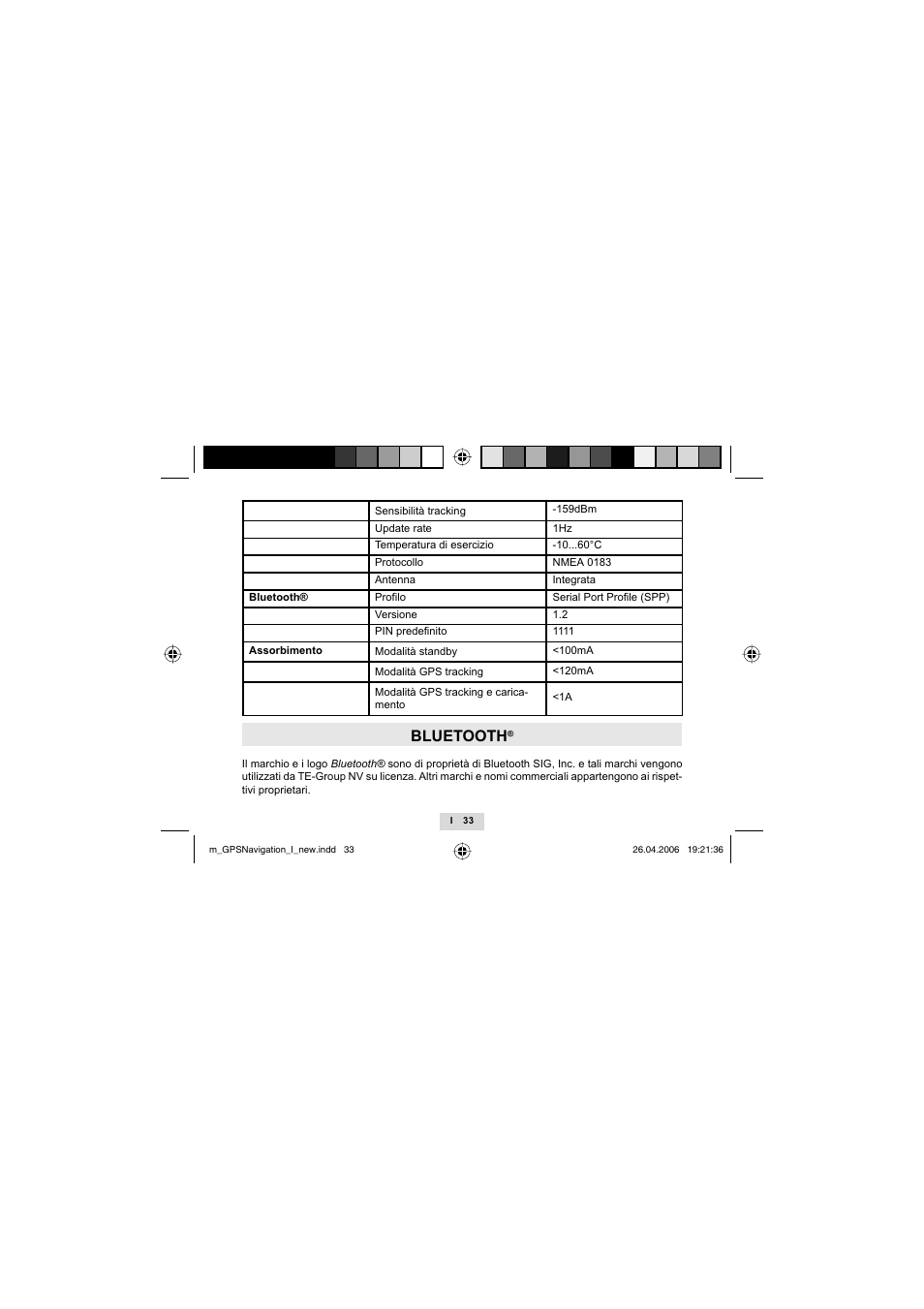 Bluetooth | Mr Handsfree GPS01 User Manual | Page 35 / 66