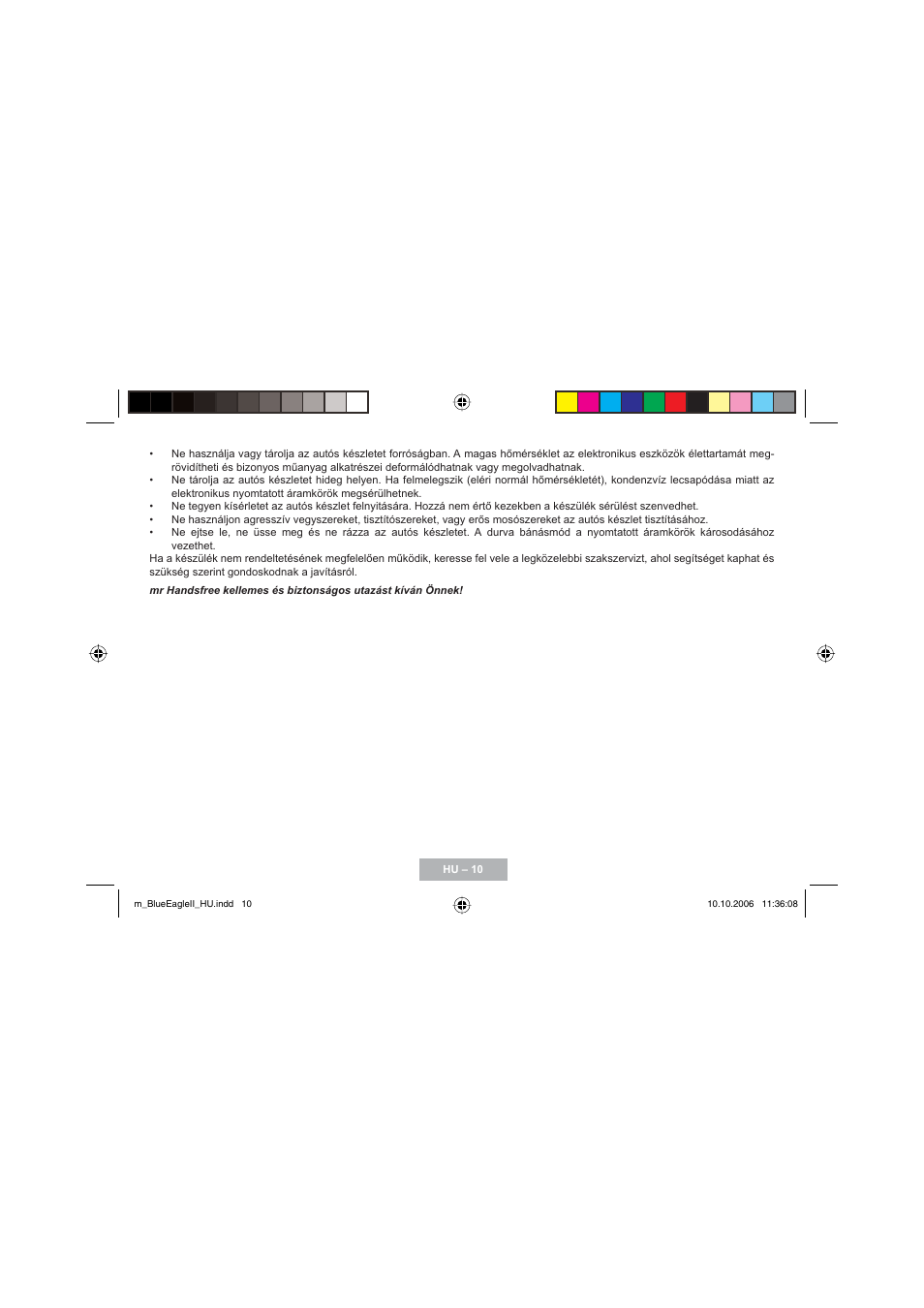 Mr Handsfree Blue Eagle II User Manual | Page 73 / 107
