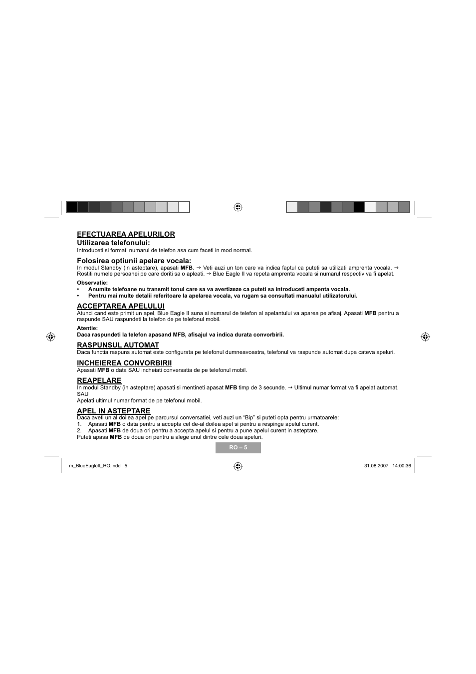 Mr Handsfree Blue Eagle II User Manual | Page 87 / 107