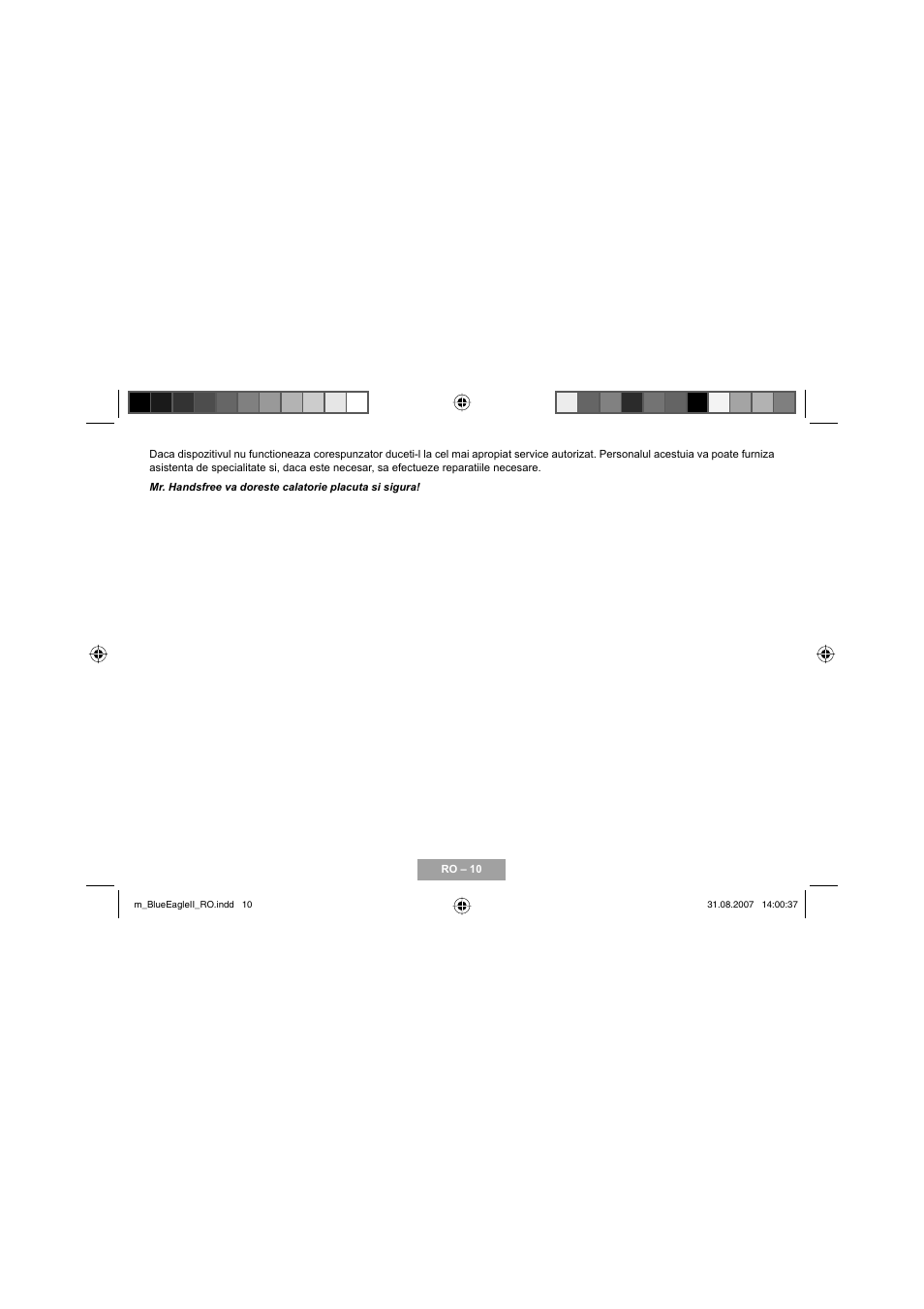 Mr Handsfree Blue Eagle II User Manual | Page 92 / 107