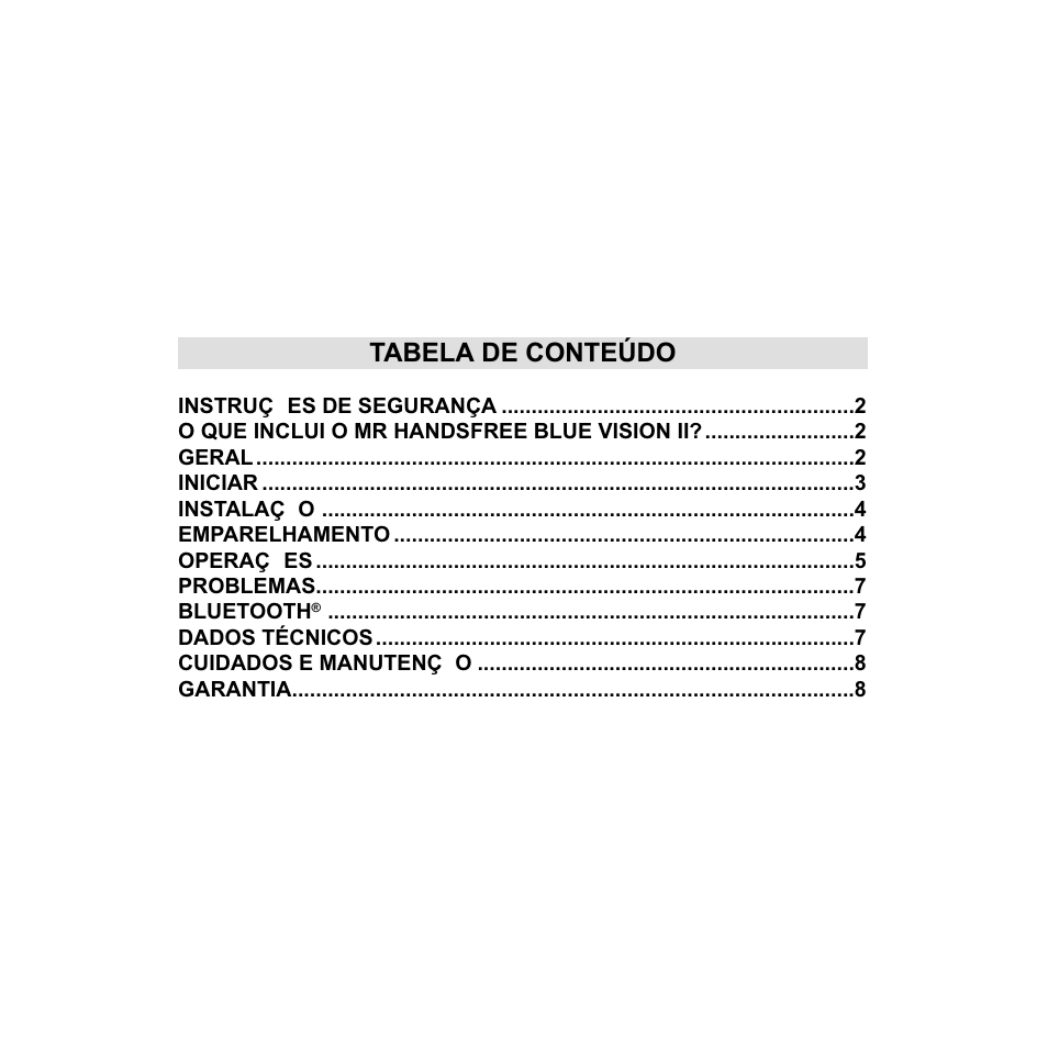 Mr Handsfree Blue Vision II User Manual | Page 52 / 95