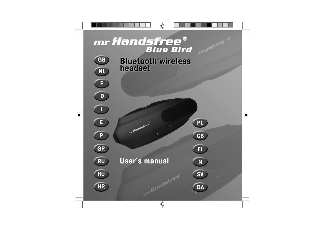 Mr Handsfree Blue Bird User Manual | 91 pages