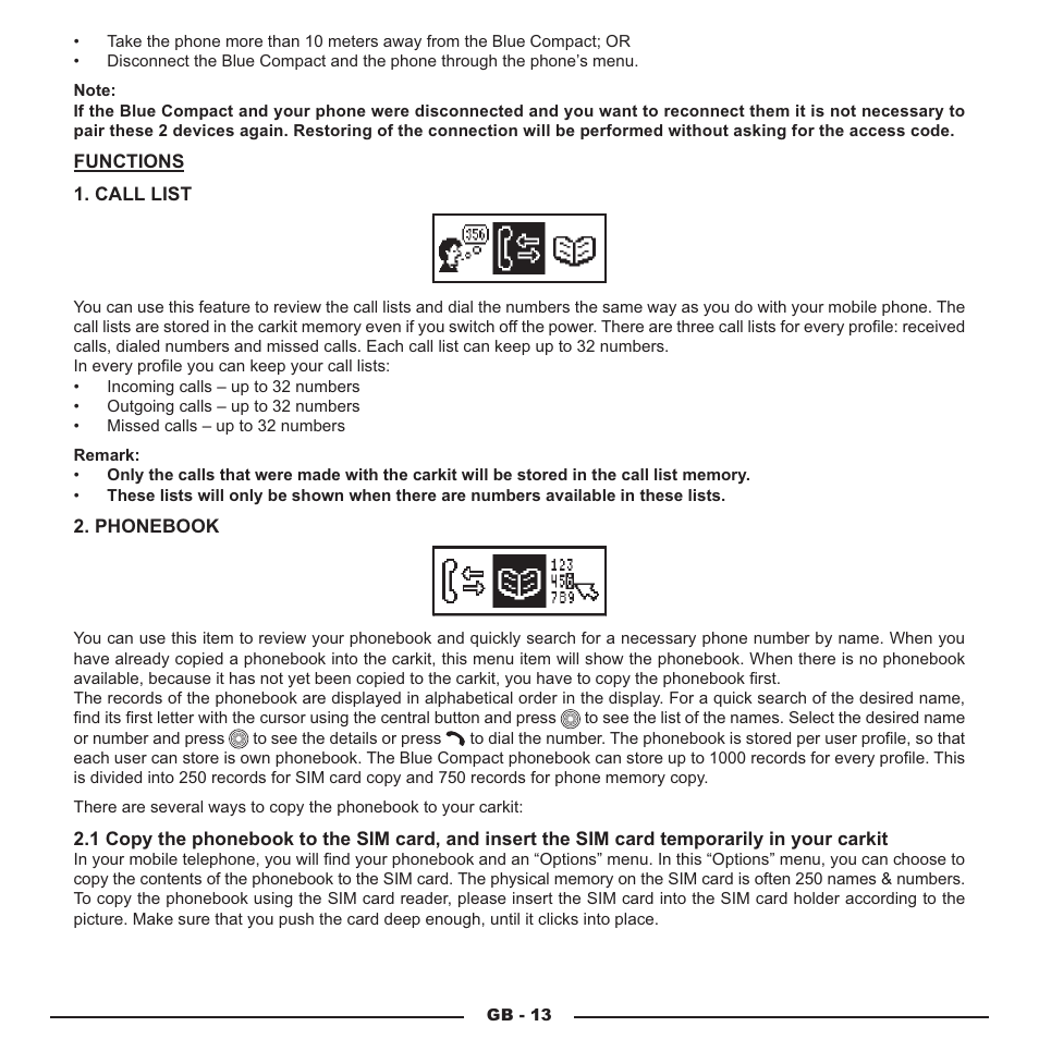 Mr Handsfree Blue Compact Microphone User Manual | Page 16 / 291