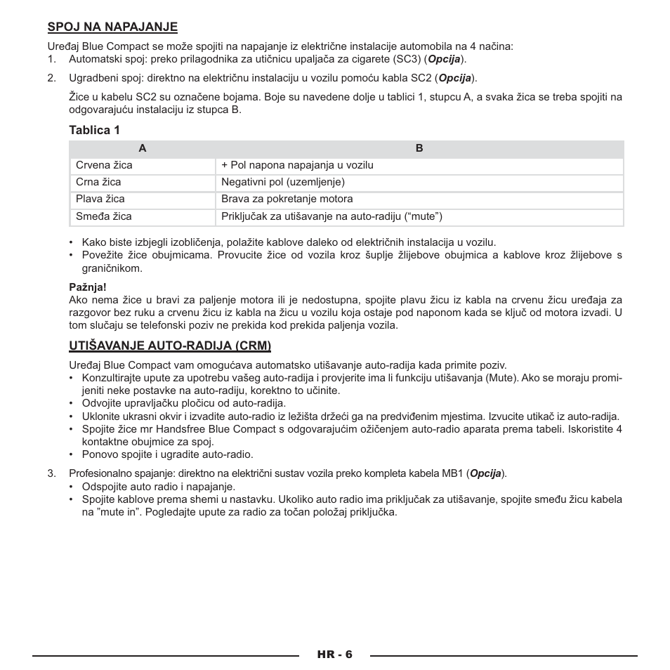 Mr Handsfree Blue Compact Microphone User Manual | Page 219 / 291