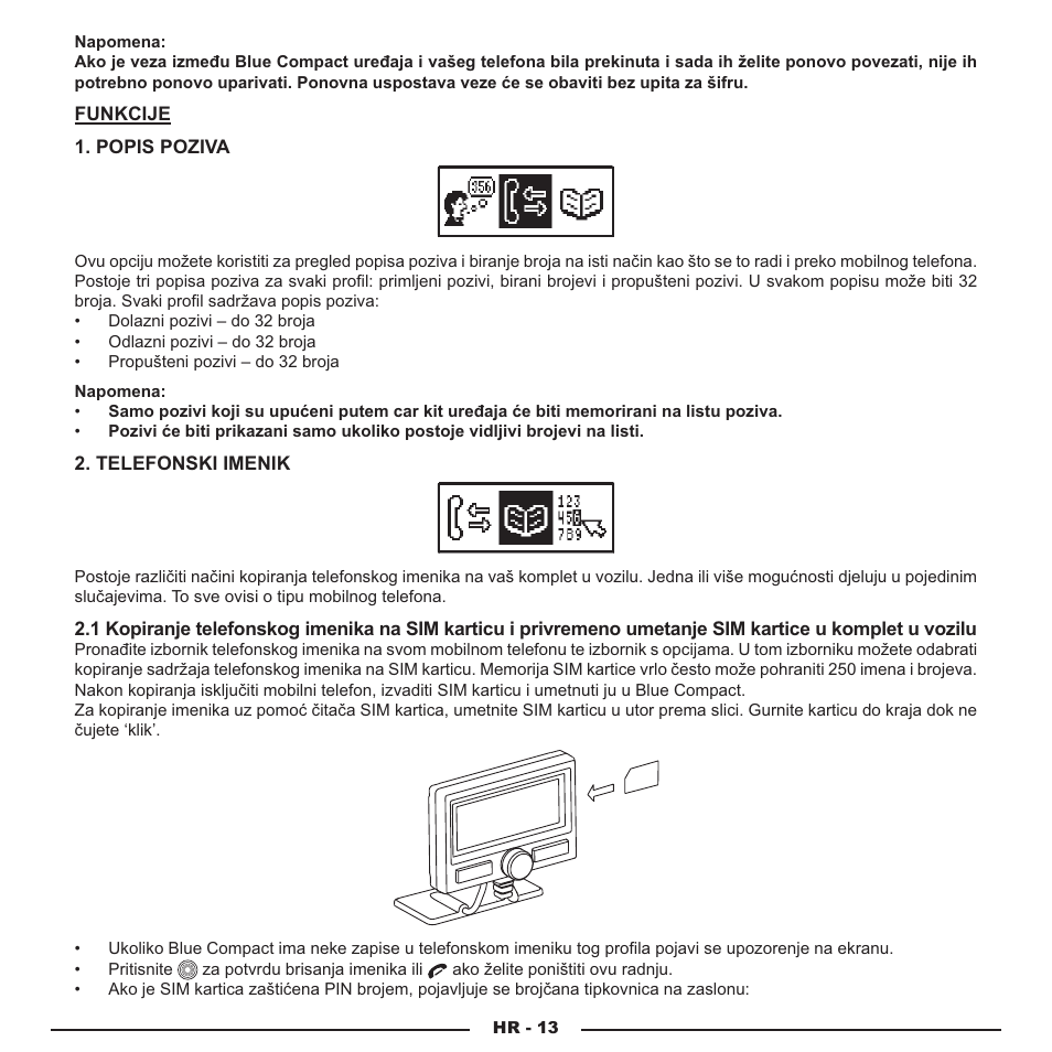 Mr Handsfree Blue Compact Microphone User Manual | Page 226 / 291