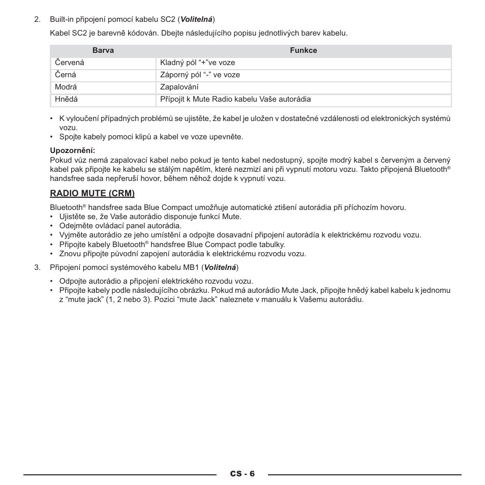 Mr Handsfree Blue Compact Microphone User Manual | Page 244 / 291